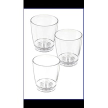 3 Adet Orta Boy 1 Litre Şeffaf Orkide Saksısı N3 En Sağlıklı Bitki Saksısı Ø12-h11 Nature Düz Şeffaf