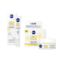Nivea Q10 Power Kırışık Karşıtı Gündüz Kremi 50 ML + Göz Kremi 15 ML