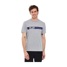 Skechers Erkek Gri Tshirt S241009-036 GRI MELANJ