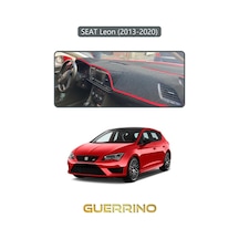 Seat Leon 2013-2020 Torpido Koruma Halısı Gri Kenar