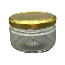 300 Cc Şeffaf Cam Magnolia Kavanozu Gold Kapaklı, 24 Adet, Cam Kavanoz, Magnolia Kavanozu, Konserve Kavanozu, Reçel Kavanozu, Bal Kavanozu, Saklama Kavanozu Diğer