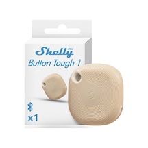 Blu Button Tough 1 Mokka Smart Scene Bluetooth Düğmesi, Ev Otomasyonu, Ip54 Sertifikalı, Uzun Menzil 10 30 M , Çoklu Tıklama Etkinleştirme, Ağ Geçidi Gerekli, Bthome Protokolü