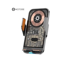 C11 Kablosuz 360 Derece Ayarlanabilir Indüksiyonlu 15w Hızlı Şarj Araç Ve Tutucu