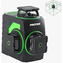 Proter PL360 LS 3x360 Çift Akülü Yeşil Lazer Hizalama Makinesi