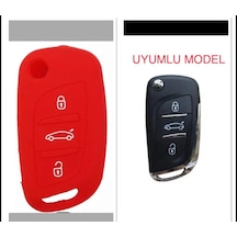 Citroen C4 C5 C-Quatre Silikon Anahtarlık Kılıfı