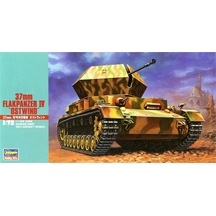 Hasegawa Mt47 31147 1/72 Ölçek, 37mm Flakpanzer Iv, Savaş Uçaksavar Plastik Model Kiti-50494
