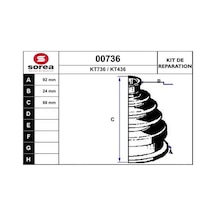 Aks Körüğü - Alfa Romeo 159, Mito, 156, Spider, Gt, Brera, Doblo, Bravo, Stilo, Croma - Gsp-780235 54184256