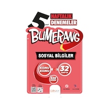 Günay Yayınları 5. Sınıf Sosyal Bilgiler Bumerang Deneme