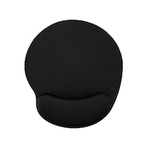 Siyah Bilek Destekli Ergonomik Jel Kaymaz Taban Mouse Pad