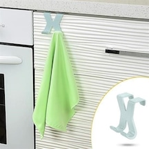 Mutfak Banyo Dolap Kapağına Takılan Meta Havlu Askılığı Aparatı Renkli