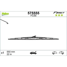 Silecek Süpürgesi - Dacia Dokker, Lodgy, Ducato, Punto, Doblo, Bravo, Stilo, Multipla, Fullback, Marea, Brava, Siena - Valeo-575555