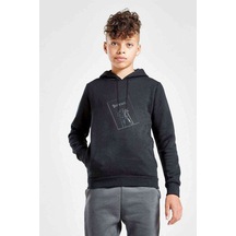 Tshirthane Anime Note Death Baskılı Unisex Çocuk Kapüşonlu Siyah Sweatshirt