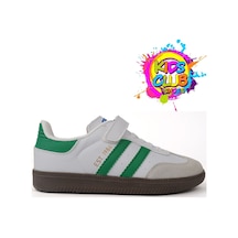 Cool Samba Cırt Cırtlı Sneaker Ortopedik Çocuk Spor Ayakkabı Yeşil