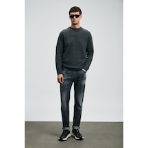 Lufian Erkek Hegel Spor Slim Fit Jean Pantolon 112200265 Gri Gri