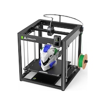 Creality Ender-5 Max 3d Yazıcı, Büyük Hacimli Kask Yazıcısı, Ultra Hızlı 700 Mm/s, Alüminyum Çerçeve, Otomatik Yatak Seviyelendirme, Durum Ekranı, Geniş Kurulum Alanı 400 400 400 Mm