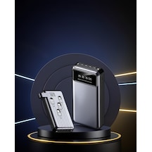 20.000 Mah Dijital Göstergeli Usb Girişli Hızlı Şarjlı Powerbank Çok Renkli