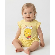 Caramell Bebek Tulumu - Tk7041 Fresh - Sarı
