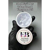 Takma Tırnak Yapıştırıcı Jel 30ml Hamur Jel Büyük Boy Yapıştırma Jeli Ele Yapışmaz 30ml