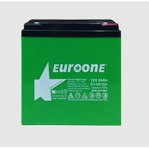 Euroone Elektirikli Bisiklet Aküsü Yeni Tarihli 180x76x167 Mm Taze Akü