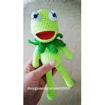 Amigurumi Kermit Kurbağa Oyuncak