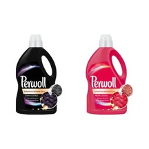 Perwol Sıvı Çamaşır Deterjanı Renkliler + Siyahlar 2 x 3 L