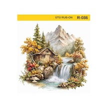 Ütü İle Rub On Transfer Kağıdı R-086 30x30 Cm