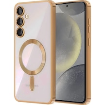 Mey İthalat Samsung Uyumlu Galaxy A55 5g Kross Magneticsafe Kapak - Çöl Titanyum
