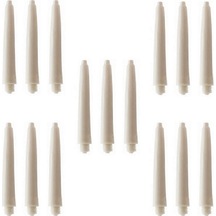 5 SET (15 Adet) 41mm DARTSAN NYLON DART ŞAFT-SHAFT. Beyaz