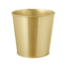 Ikea Daıdaı Galvanizli Çelik Saksı - Gold Pirinç Rengi - 12 Cm