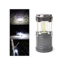 Nurgaz Campout Led Kamp Lambası Gri