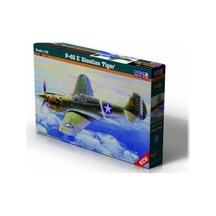 Mistercraft D202 1/72 P-40e Aleut Kaplanı Savaş Uçağı Plastik Model Kiti-49625