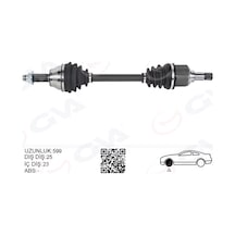 Gva Ön Aks Komple Sol Ford Escort V / 6 1.6 Hcs / 1.8 16v / 1.8d 90 95 Gva 4435001 97fx3220ca-1014111