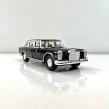 1963 Mercedes-benz 600 1/36 Ölçek Welly Diecast Metal Model Araba Oyuncak Araba Çek Bırak Araba