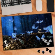 Gecenin Karanlığında Kelebekler 240 Parça Puzzle Yapboz-74286