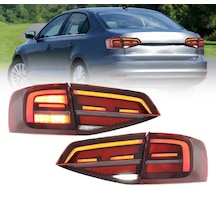 Vw Jetta 2015-2018 Mk6 Hıghlıne Kırmızı Ledli Arka Stop Lambası