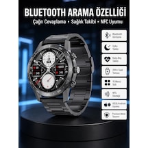 Mey İthalat Çağrı Cevaplama Sesli Asistan Çoklu Dil Desteği 5.0 Bluetooth Akıllı Saat
