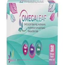 Omegaleaf 30 Yumuşak Kapsül