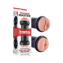 Truva Shop Lovetoy Yeni Nesil Realistik Anal Ve Vajinal Çift Taraflı Masturbatör