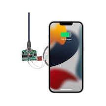 Kablosuz Şarj Modülü Type C 15w 5v 1a 9v 1.5a Mobil Akıllı Telefon Oyuncak Pil Şarj Qı Wpc V1.2.3 S