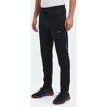 Slazenger OLIVA IN Erkek Cepli Siyah Eşofman Altı