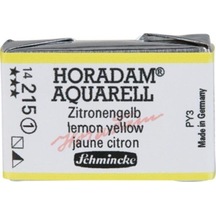 Schmincke : Horadam Aquarell Artist Sulu Boya : Tam Tablet : Seri 1 215 Lemon Yellow
