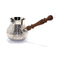 Pirinç Cezve 5'' İnc Model 1 Çok Renkli