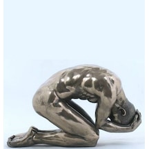 Veronese Nude Body Kapanmış Erkek Figür 24cm
