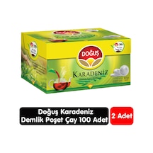 Doğuş Karadeniz Demlik Çay 100 Adet 2 Paket