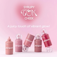 Lexroo İnce Yapılı, Ciltle Bütünleşen, Pigmentli Likit Allık Syrupy Tok Cheek 11 Foggy Berry