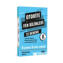 Lgs Fen Bilimleri 8. Sınıf 12 Deneme Otorite / Halil Ay / Tandem Yayınları / 9786058004351