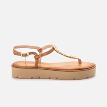 Caryatis Kadın Sandalet 671507 Camel