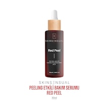 Skin Sensual Red Peel (aha 10%, Bha 2%) Canlandırıcı Ve Cilt Tonu Eşitleyici Kırmızı Peeling Serum