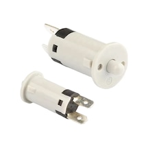 Ic-187a Kapak Switch Ø12mm Nc Normalde Kapalı Kontak Pbs-25b Beyaz