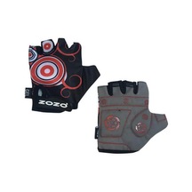 ZOZO-Çocuk Eldiveni-Silikon Jelli Çocuk Bisiklet eldiven Kırmızı Small